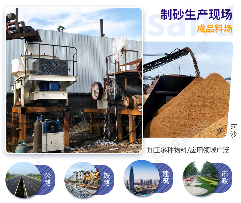 制砂生產(chǎn)線成品質量高、效益高