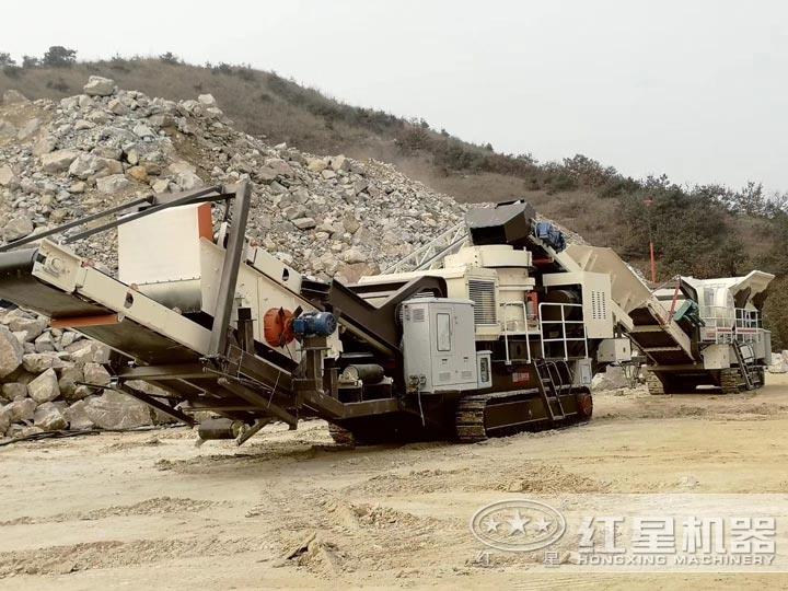建筑垃圾破碎現(xiàn)場，選好設(shè)備收益更高